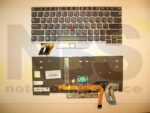 Клавиатура для ноутбука Lenovo Thinkpad E480 T480 T480s T490 L480 L490 RU Серая рамка